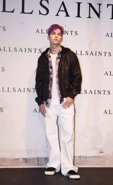 婁峻碩靠ALLSAINTS帥一回　與派偉俊、陳泳希同台秀皮衣時尚