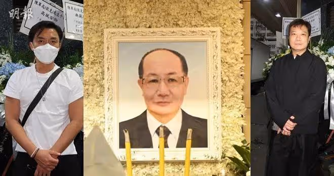 TVB演員陳狄克設靈 l 外甥女佘詩曼送花牌致哀，楊明錢嘉樂靈堂弔唁