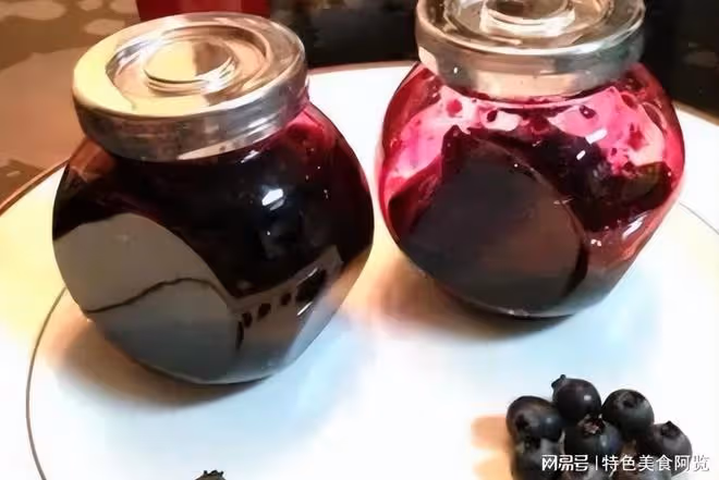 壓箱底的果醬美味,甜香營養的藍莓果醬,益腎明目,被誇爆的美食