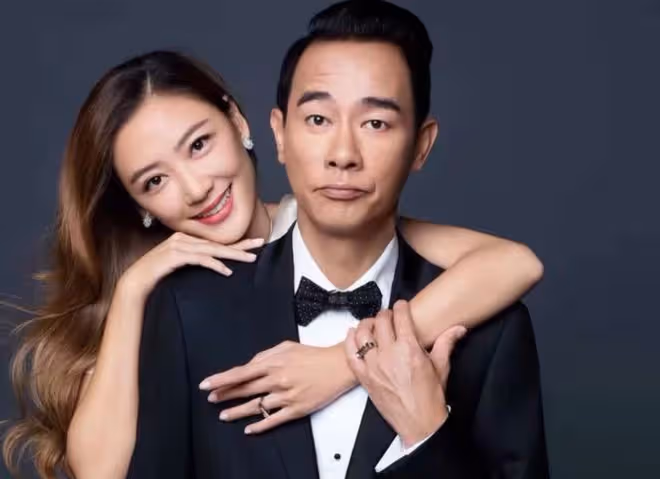陳小春成應采兒時尚小跟班,夫妻同框魅力無限