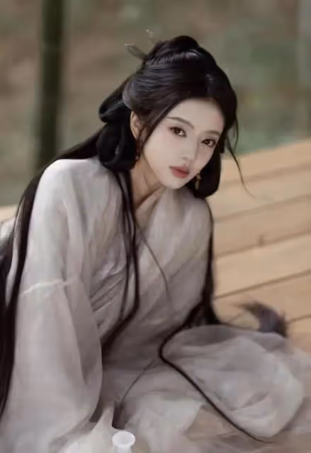 何瑞賢的漢服照,完美的詮釋了古代美女的萬千風情