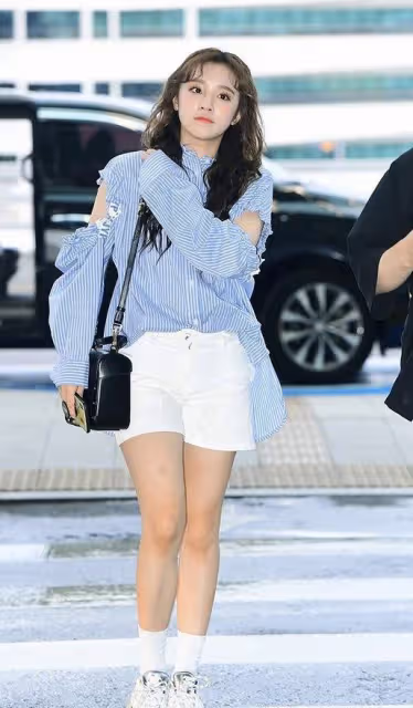 與baby相爭女主的宋雨琦什麼來頭？韓風小女生的穿搭，可愛惹人愛