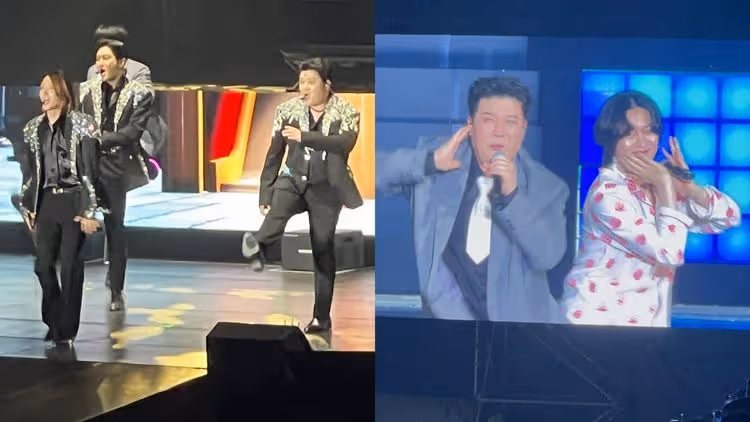 始源爸也來了！希澈穿睡衣跑上台險被脫褲　寶島合體SJ「全場變邪教」