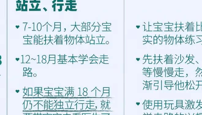 寶寶坐立、爬行、站立、走路的正確月齡, 快看你家娃合格了嗎?