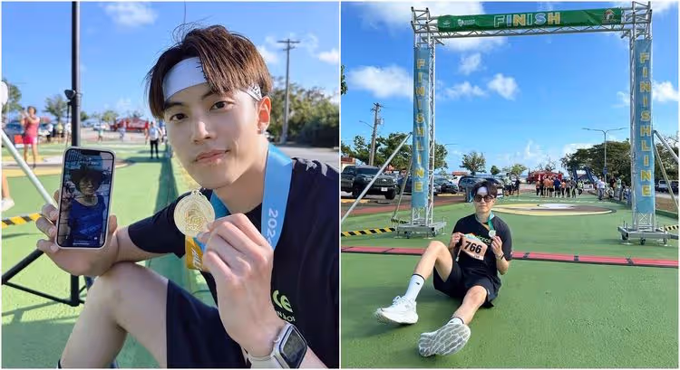 《全明星》狀元受邀關島跑馬拉松　跑到抽筋遇陌生阿伯鼓勵才完賽