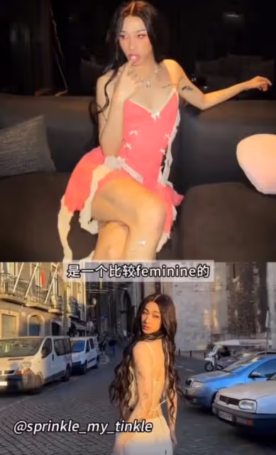 伊能靜兒子曬自拍，22歲哈利穿女裝耍酷，妝造個性粉絲猛夸好看