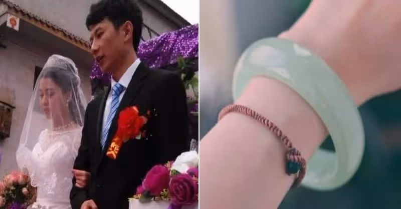 辛辛苦苦工作了大半輩子，薪水都用來培養兒子了，連件像樣的首飾也沒捨得買。兒子結婚「老伴咬牙買名貴玉鐲給我」　婚禮當天「親家問起玉鐲價錢」媳婦摔捧花走人