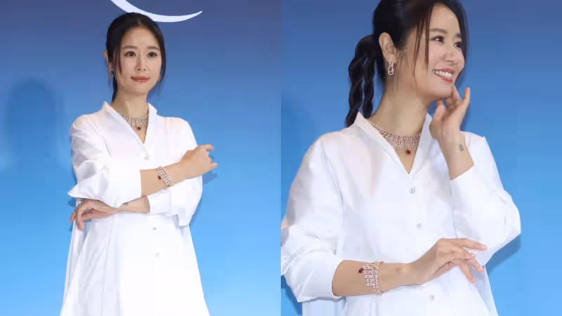 林心如美把「法國太陽」戴身上　想送女兒FRED戒指當傳家寶