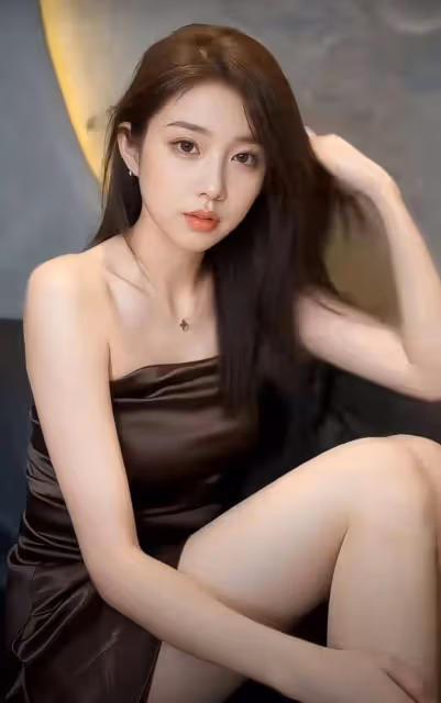 春夏季穿搭:黑色性感+抹胸弔帶連衣裙的穿搭效果