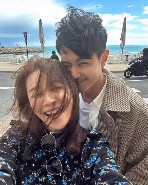 TVB力捧花旦與小生慶祝結婚六周年,酒店做危險動作,引粉絲擔心