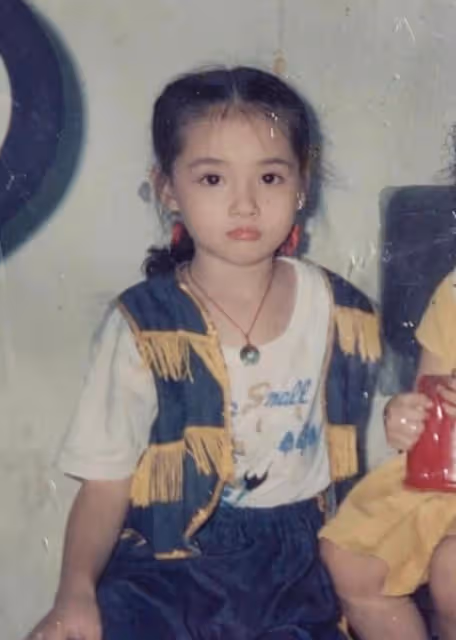 郭碧婷童年美照曝光，從小美到大驚艷眾人