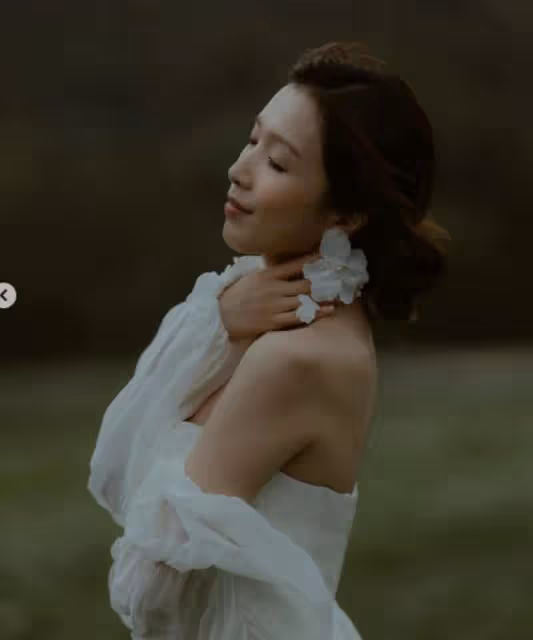 郭嘉文最新婚紗照曝光，這一刻她很漂亮，但遺憾李澤楷沒有現身