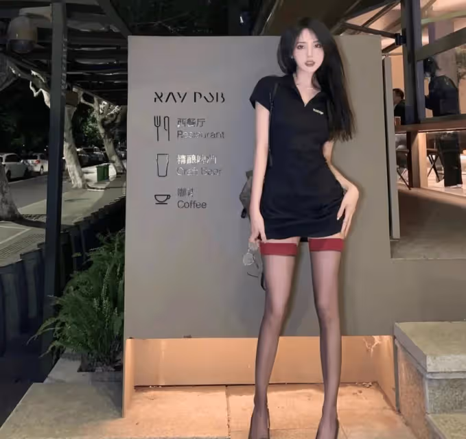 包臀裙＋絲襪＋高跟鞋：糟糕，是心動的感覺！