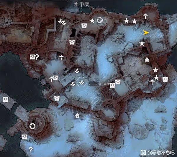 《惡意不息》地圖寶箱與資源點位標註