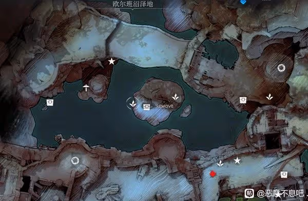 《惡意不息》地圖寶箱與資源點位標註