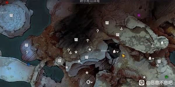 《惡意不息》地圖寶箱與資源點位標註
