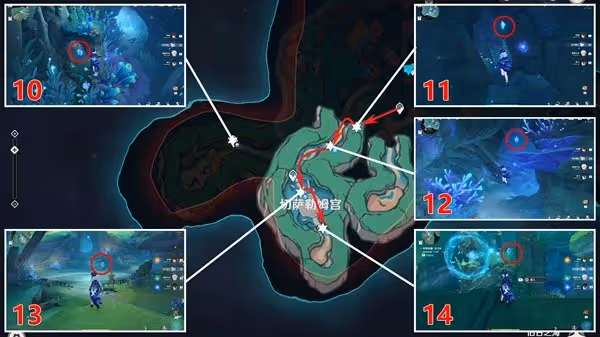 《原神》4.6舊日之海水神瞳收集攻略