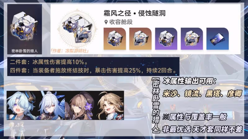 崩鐵：3倍隧洞遺器來啦！推薦這5個隧洞關卡，它們更具性價比