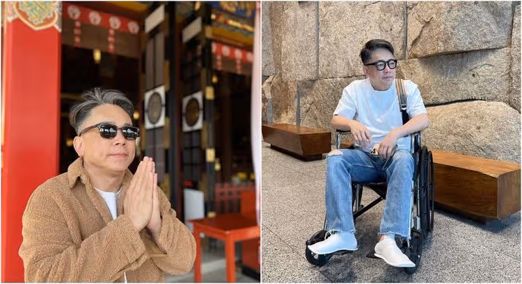 詹惟中爆不良於行坐輪椅畫面曝光　公開病因左腳痛到不能著地