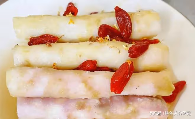 0基礎美食之桂花山藥蜜,補脾養腎,甜嫩滋補,家中孩子讚不絕口