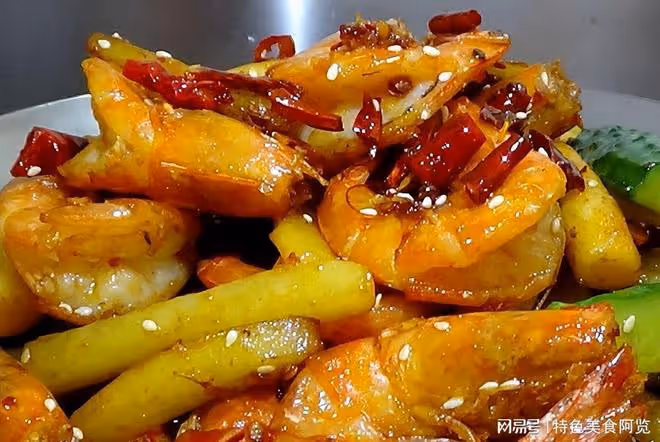 香辣蝦絕絕子的干鍋吃法,簡單易實操,鮮辣又下飯,味道嘎嘎濃香