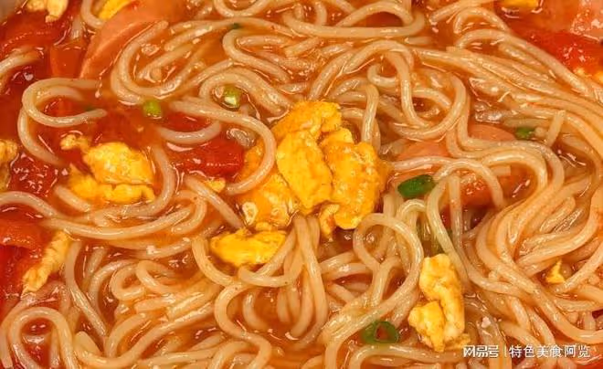 壓箱底的早餐麵食譜,鮮酸營養的番茄雞蛋面,營養味美,嘎嘎解饞