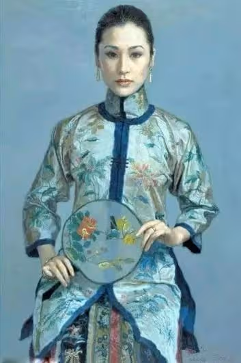 陳佩斯大孫女穿旗袍,展現中國古典美,小小年紀就初具美人胚子