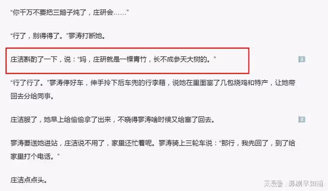 《春色寄情人》莊潔說弟弟長不成大樹,既為了母親,也為了莊研好