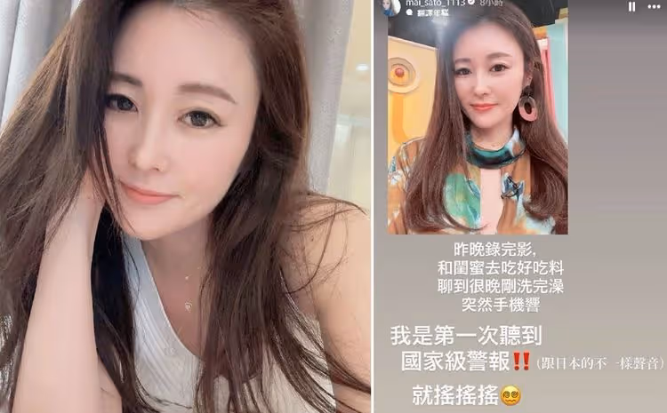 麻衣來台遇地震沒穿衣服不敢動！收到警報發覺這點和日本不一樣