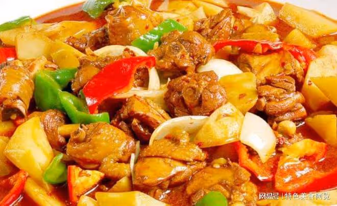 壓箱底的就家常食譜,嫩鮮微辣的大盤雞,0基礎食譜,家人都愛吃