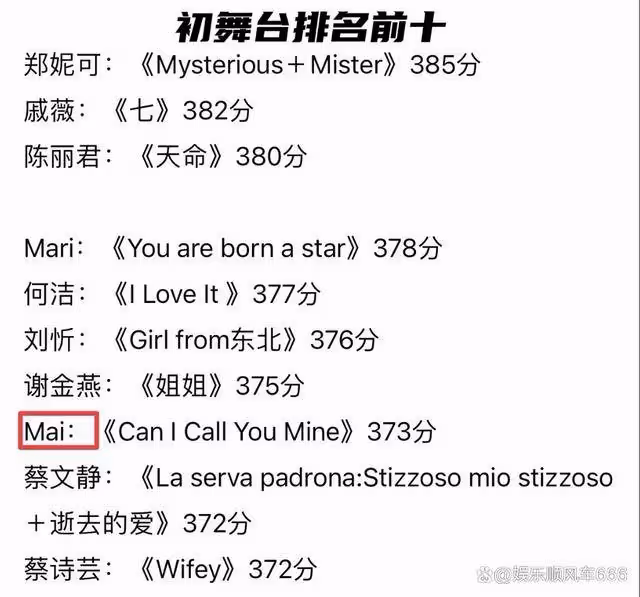 浪姐5 Mai初舞台好驚艷，業務能力沒的說，她除了令人震撼就是驚艷