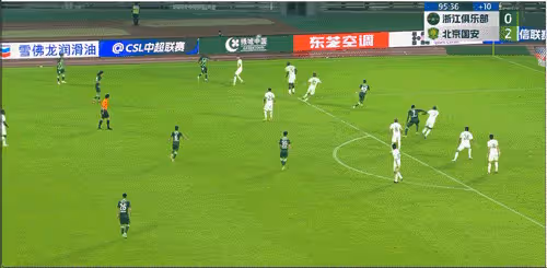 北京國安2:1客場擊敗浙江隊！中超總積分過千分猛衝亞冠