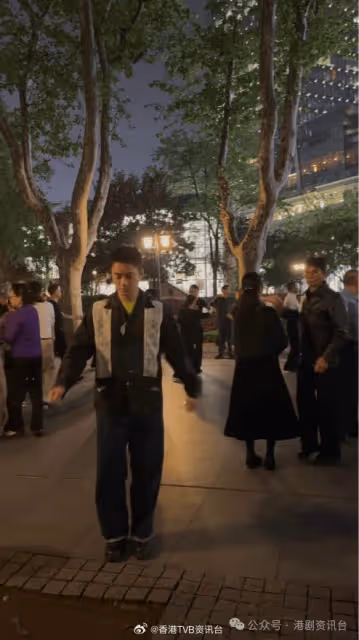 TVB上位小生體驗上海夜生活變異類?一舉動引途人發笑