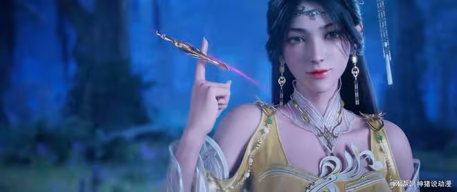 金瓶兒三戰法善,玉腿比命都長,一個高抬腿動作太性感走光了