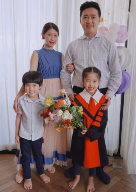 林志穎弟弟一家曝光!弟弟帥氣不輸林志穎,弟媳穿波點裙溫婉大方