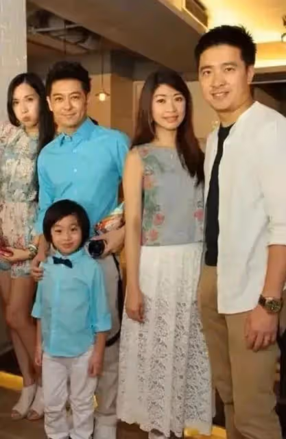林志穎弟弟一家曝光!弟弟帥氣不輸林志穎,弟媳穿波點裙溫婉大方