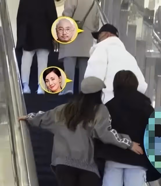 徐崢攜妻女逛街被拍,女兒身高體型太像媽,肉餅臉和徐崢一模一樣