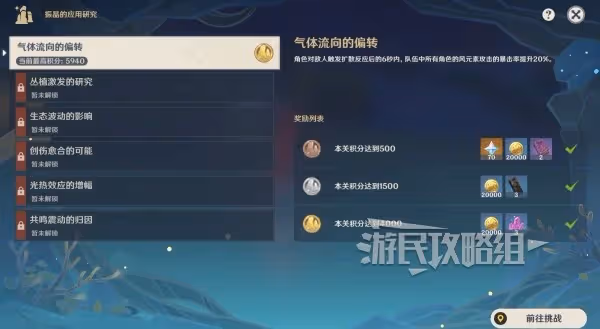 《原神》振晶的應用研究第一天陣容推薦