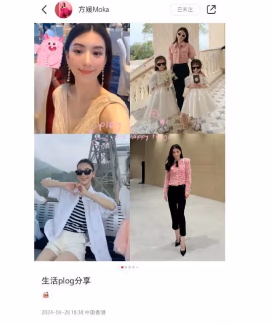 郭富城老婆曬與女兒合照，6歲希希長勢喜人，辣媽萌寶高顏值搶鏡