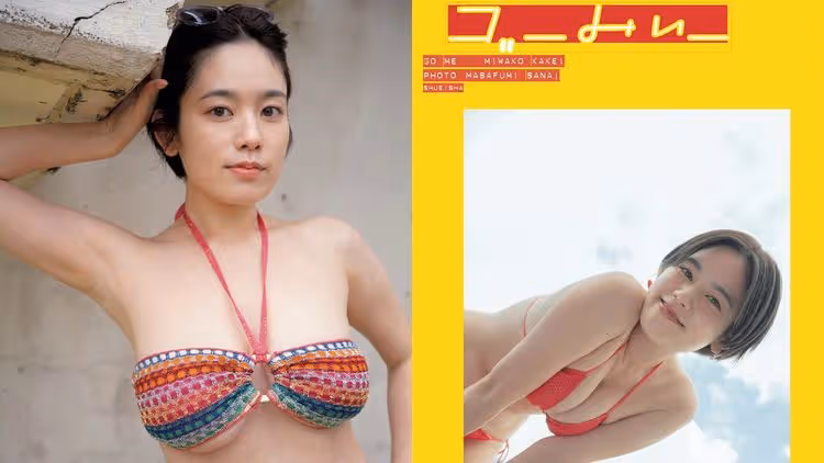 F奶日本女星超大膽！睽違7年半再出寫真集　細紋、血管堅持不修圖