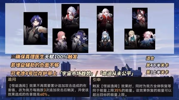 《崩壞:星穹鐵道》作言造語打法分享