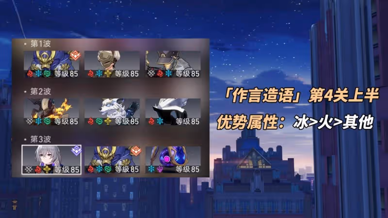 崩鐵：虛構敘事·作言造語｜滿星通關指南，角色推薦