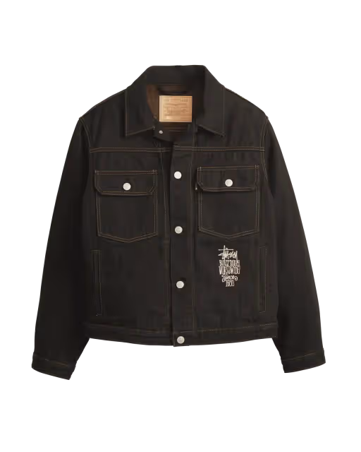 Levi’s X Stüssy春季聯名來了　白色皮革外套、成套單寧潮人必收