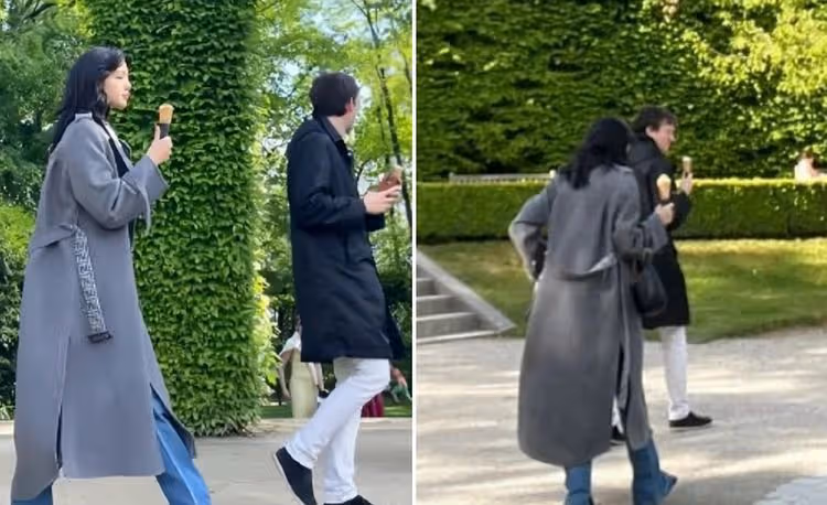 野生捕獲｜Lisa與LV三公子巴黎甜逛美術館！小情侶互動網喊「嗑到了」