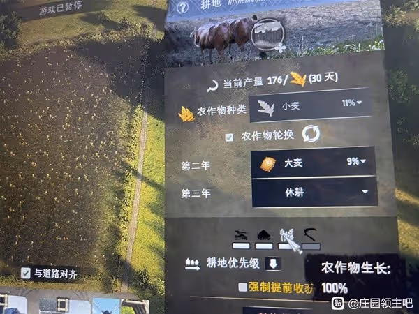 《莊園領主》種田細節分享