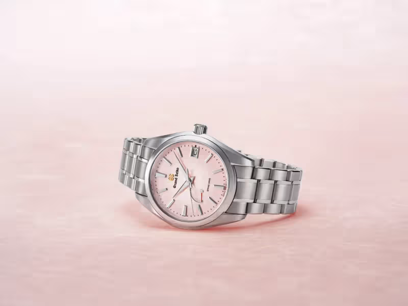 Grand Seiko大玩繽紛視覺　6款彩色錶用櫻花粉、夜空藍滿足錶迷