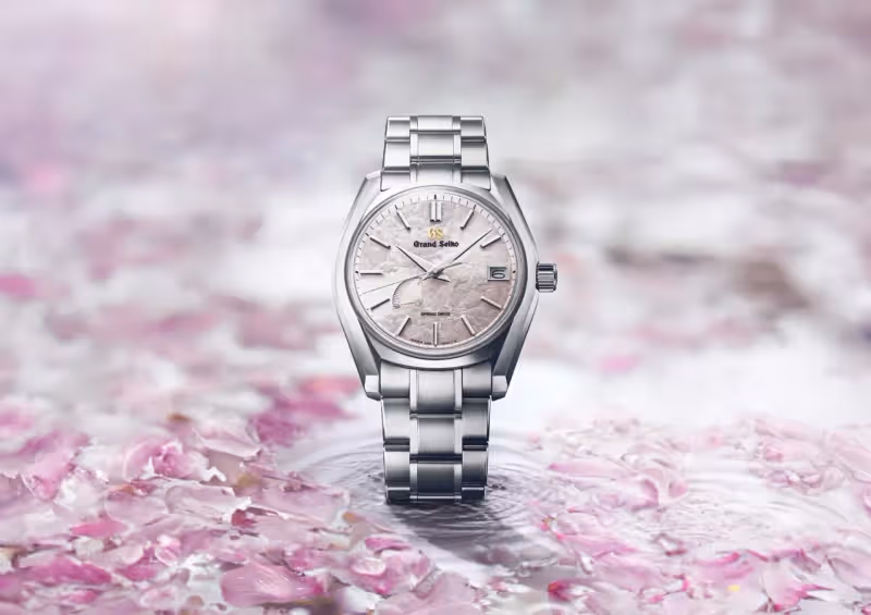 Grand Seiko大玩繽紛視覺　6款彩色錶用櫻花粉、夜空藍滿足錶迷