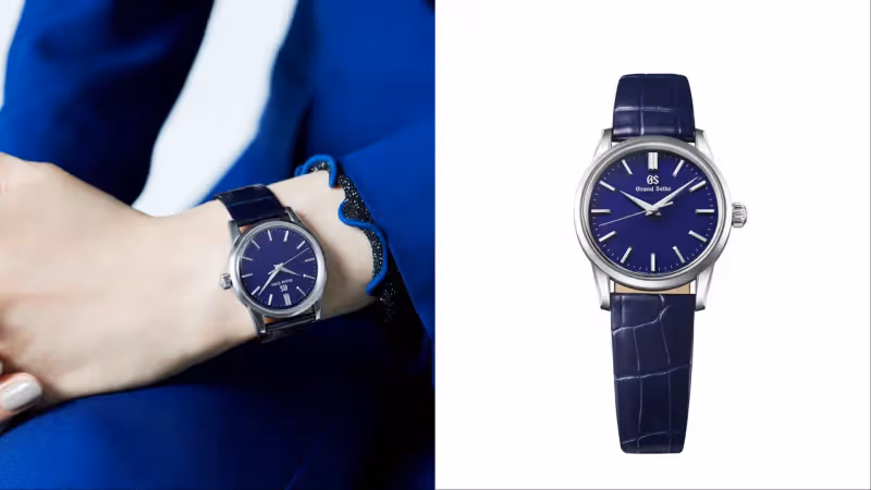 Grand Seiko大玩繽紛視覺　6款彩色錶用櫻花粉、夜空藍滿足錶迷