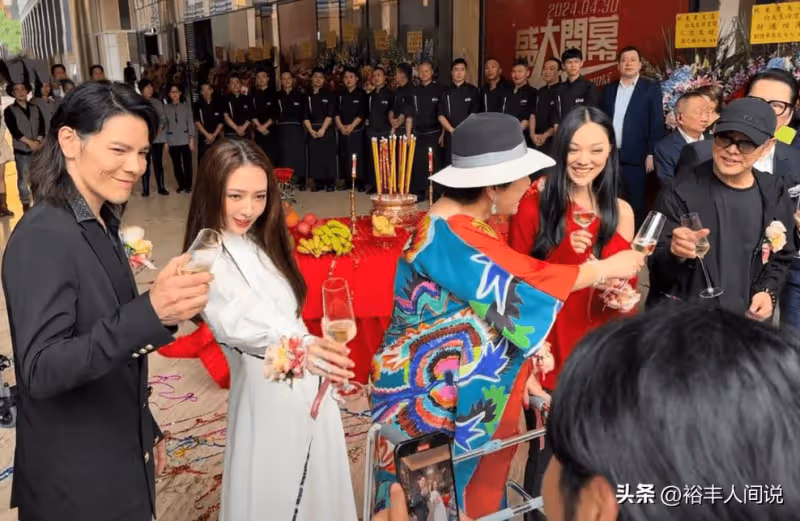 向太新店開業被指寒酸!大咖明星只有李連杰,郭碧婷遭惡評有心機