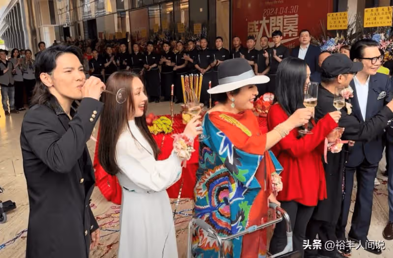 向太新店開業被指寒酸!大咖明星只有李連杰,郭碧婷遭惡評有心機